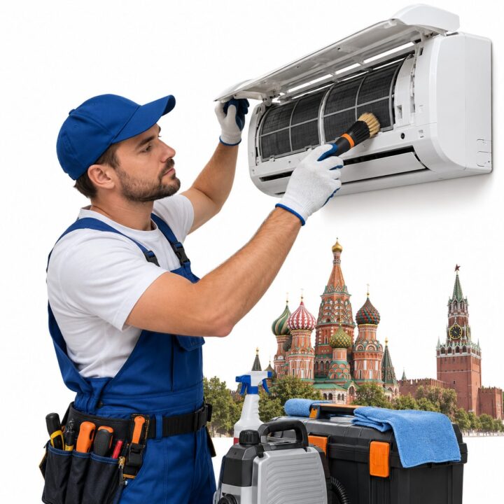 обслуживание кондиционера в Москве